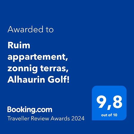 Ruim Appartement, Zonnig Terras, Alhaurin Golf! Alhaurin el Grande Exterior photo
